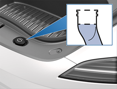 罐盖,放大显示目标加注量。